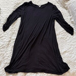 Chic Black Long Sleeve Dress